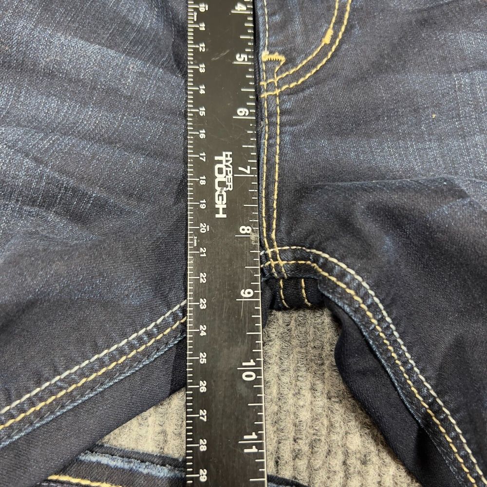 Silver Jeans Women Pant 27x31(28x30) Suki Mid Slim Boot Super Stretch Dark Wash - Picture 16 of 16